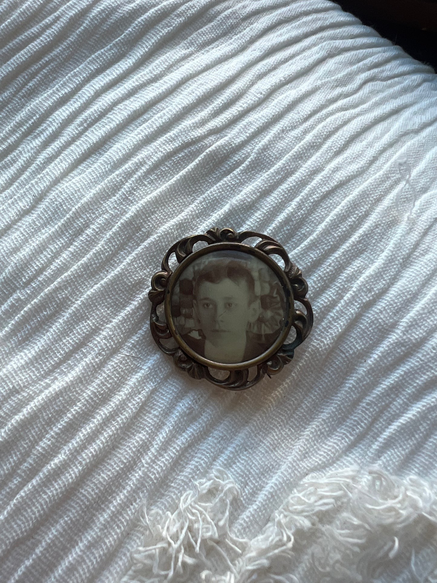 Antique Memorial Pin