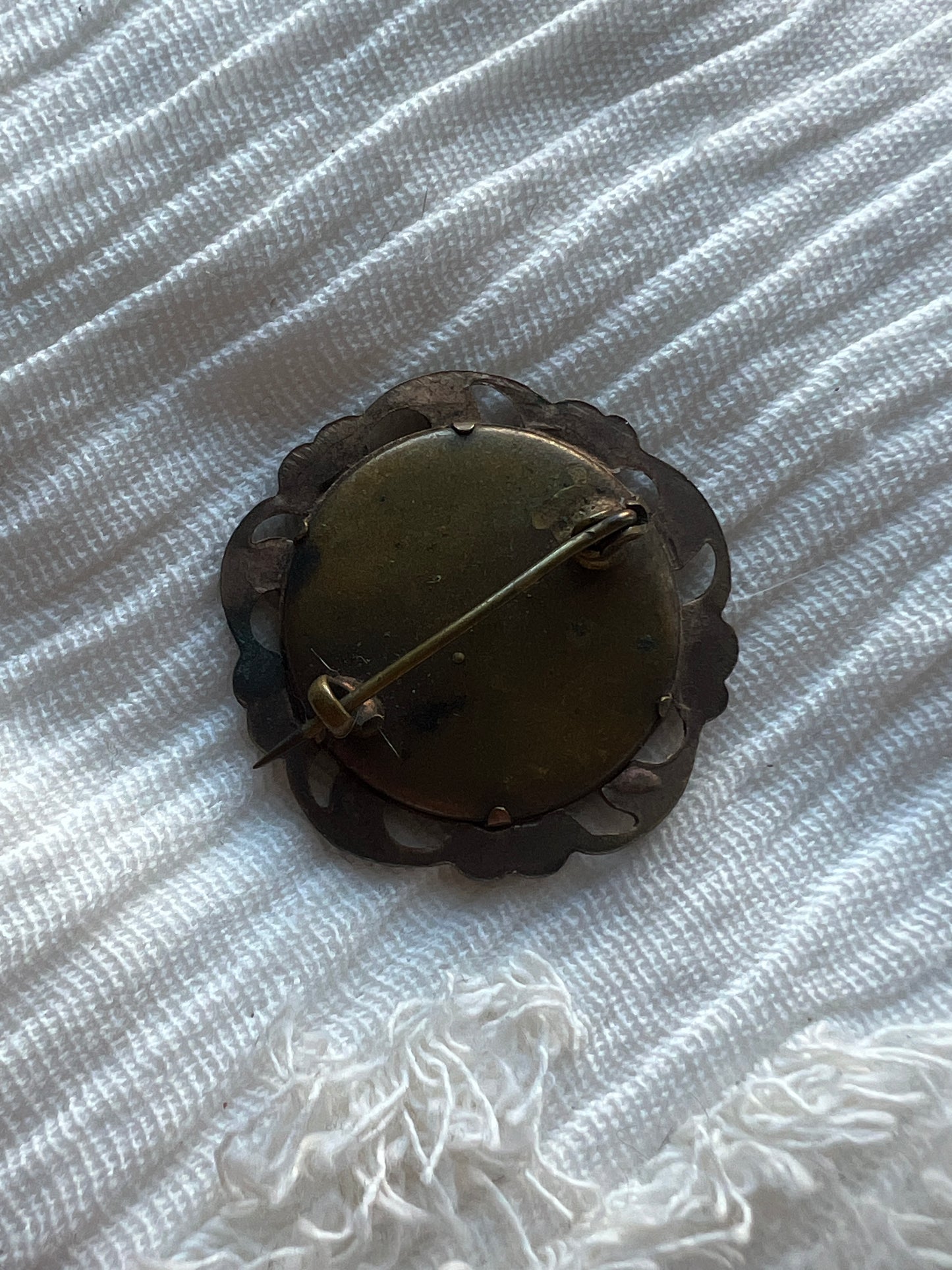 Antique Memorial Pin